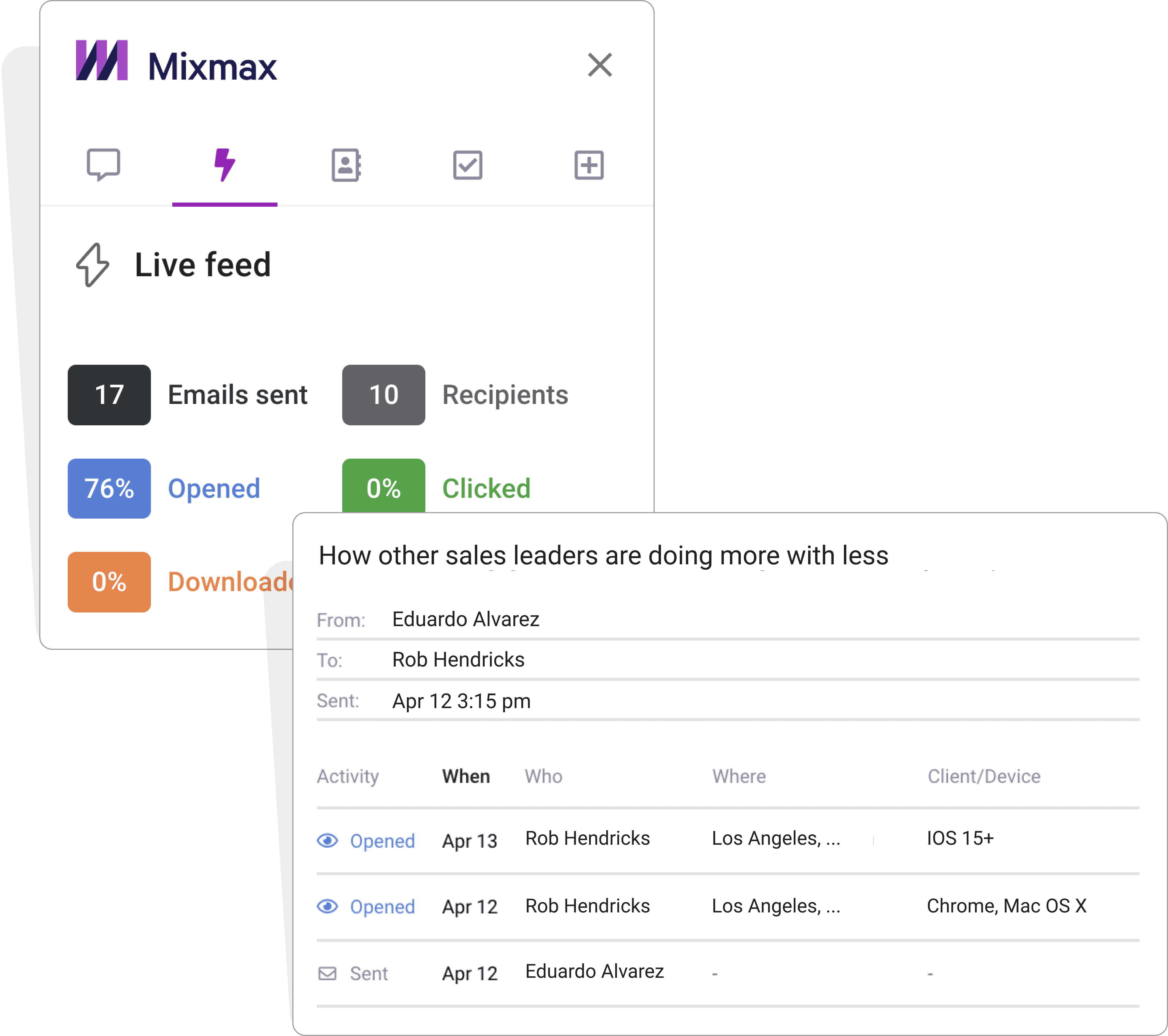 Email tracking